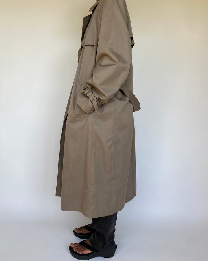 VINTAGE BEIGE TRENCH COAT 1165