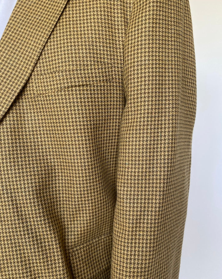 VINTAGE BEIGE SINGLE BREASTED BLAZER 3538