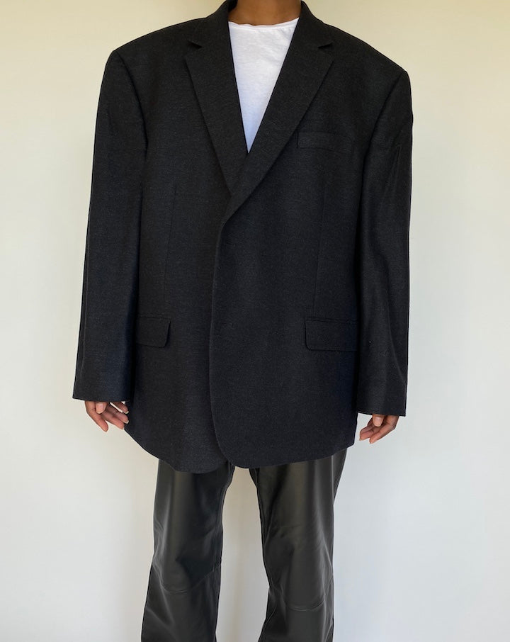 VINTAGE MICHAEL KORS OVERSIZED WOOL/CASHMERE BLAZER 1168