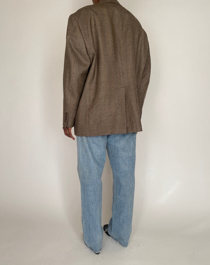 VINTAGE OVERSIZED WOOL BLAZER 4059