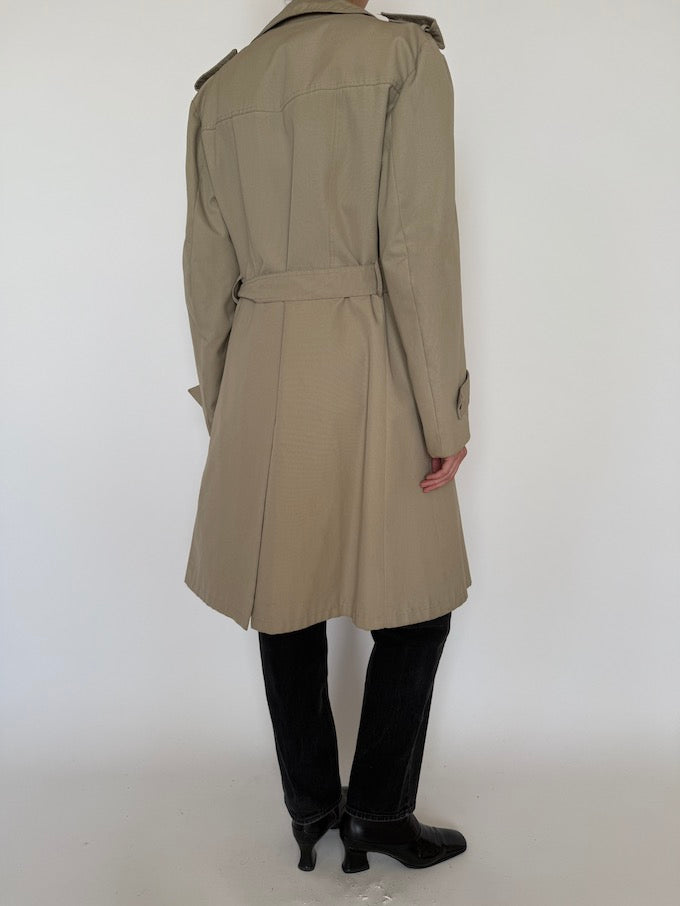 Trench coat, vintage trench coat, svc, shopvintagecollection