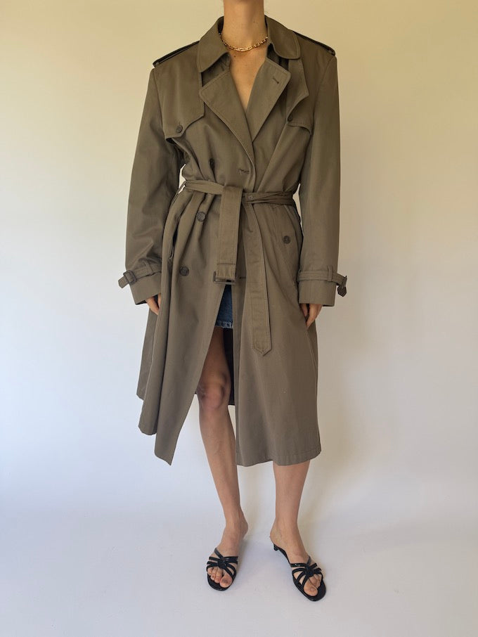 Vintage oversized trench coat 6143