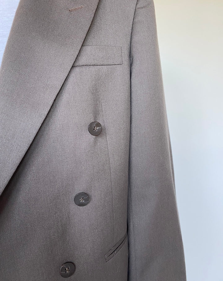 VINTAGE DOUBLE BREASTED WOOL BLAZER 3081