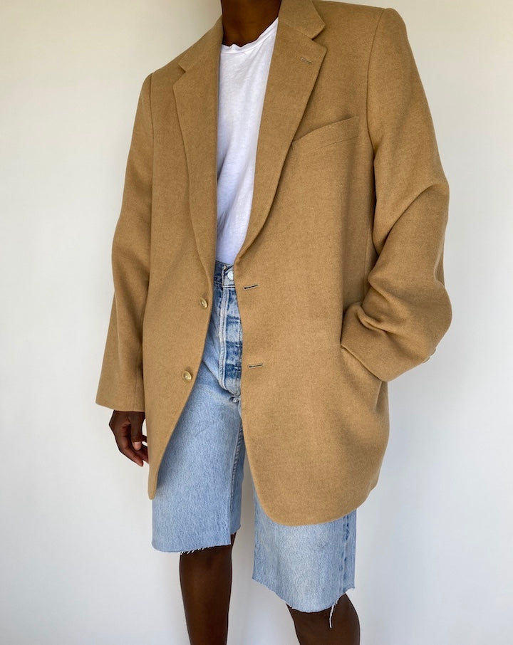 VINTAGE BEIGE BLAZER 1181