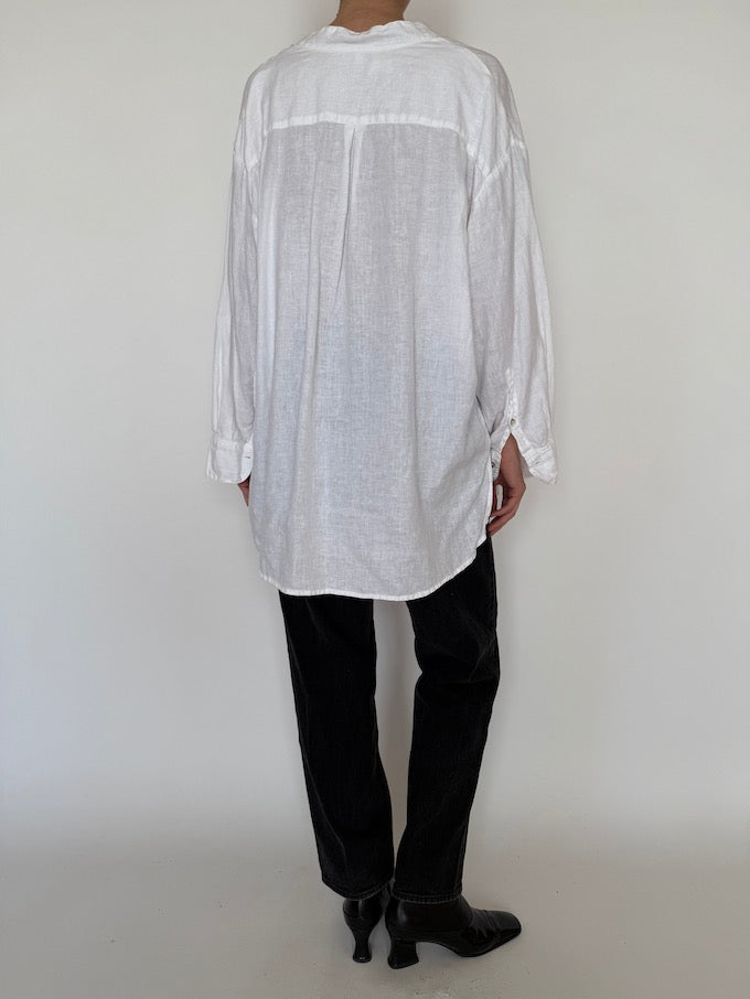 Linen top, vintage linen top, svc, shopvintagecollection