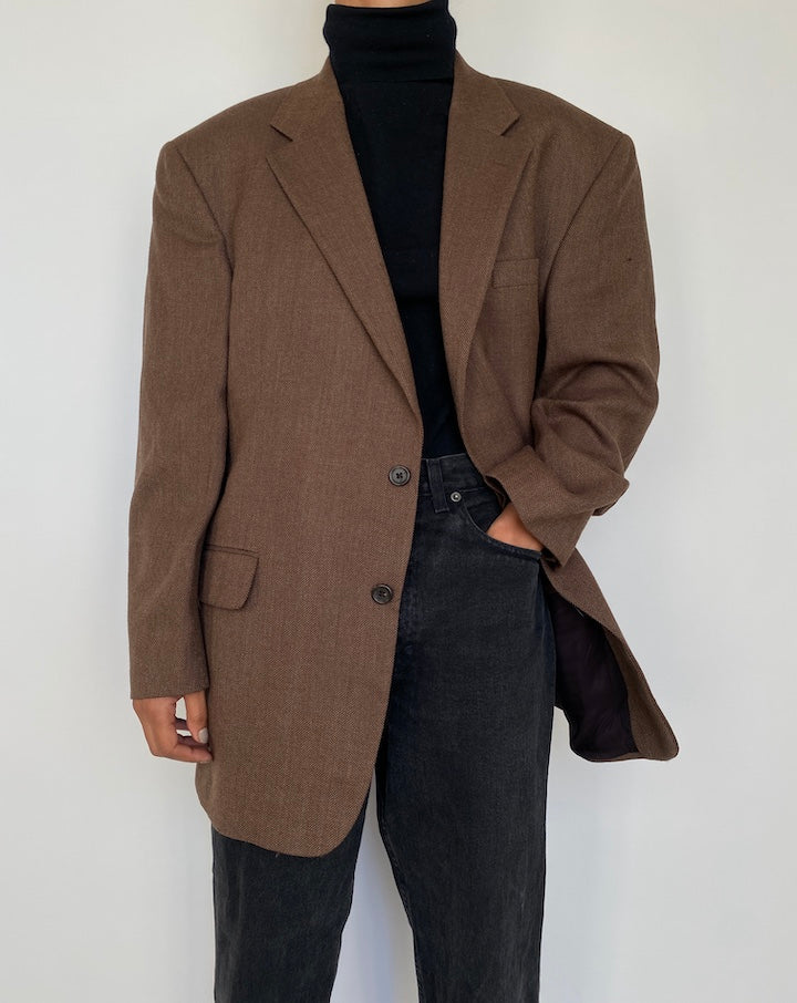 VINTAGE SINGLE BREASTED BLAZER 1848