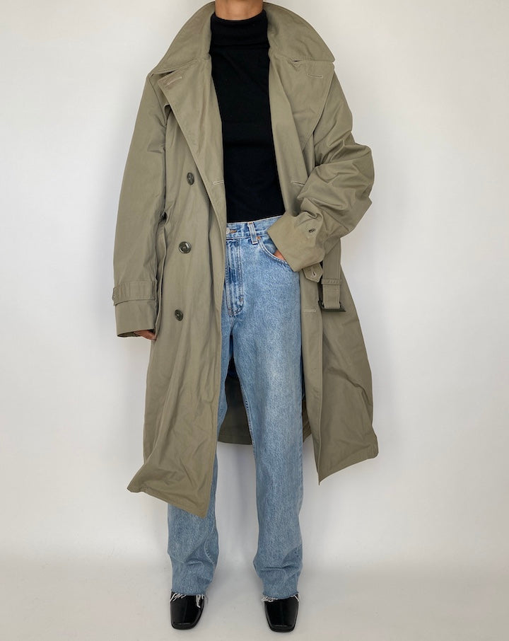 VINTAGE LONG TRENCH COAT 1872
