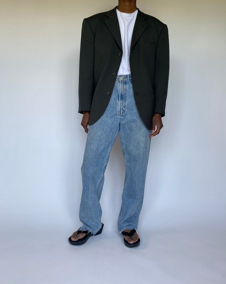 VINTAGE SINGLE BREASTED BLAZER 3569