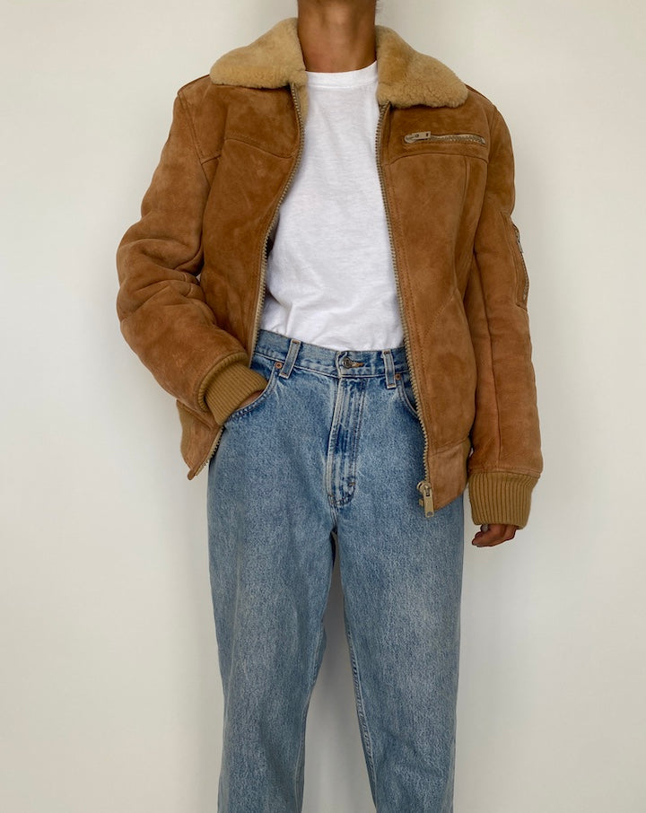 VINTAGE SUEDE LEATHER JACKET 1882