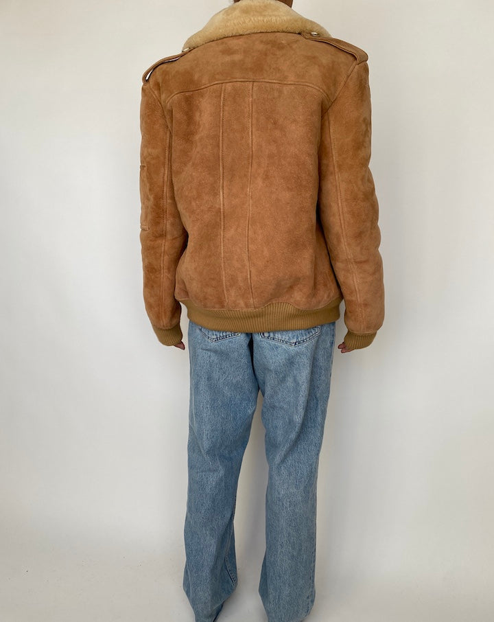VINTAGE SUEDE LEATHER JACKET 1882