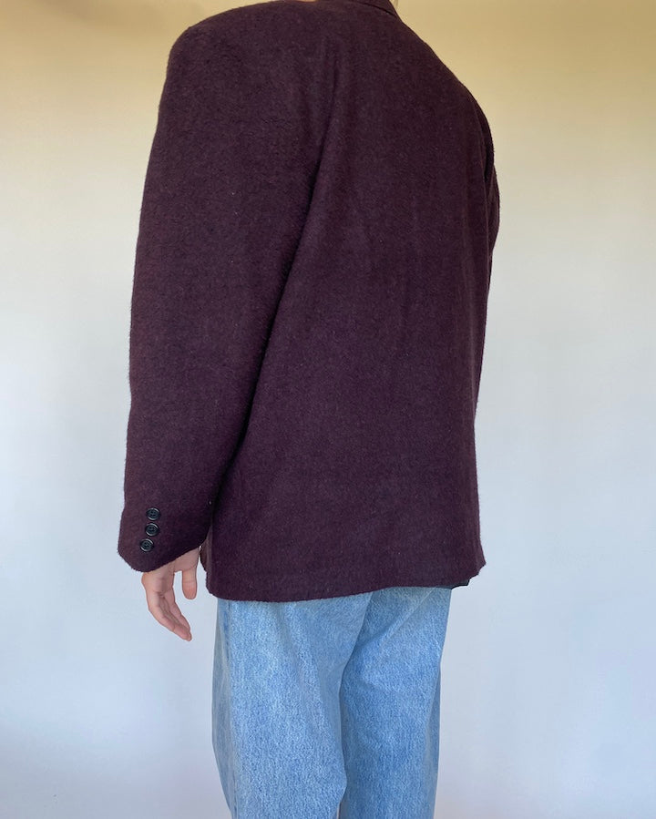 VINTAGE PURPLE BLAZER 3111