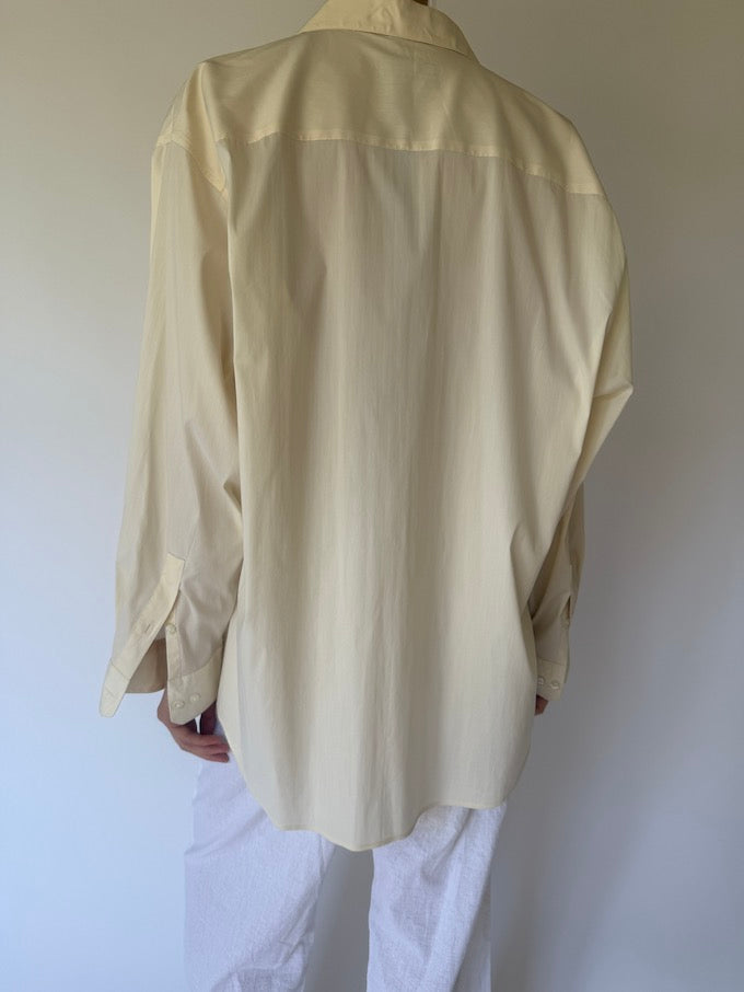Vintage oversized shirt off-white 6168