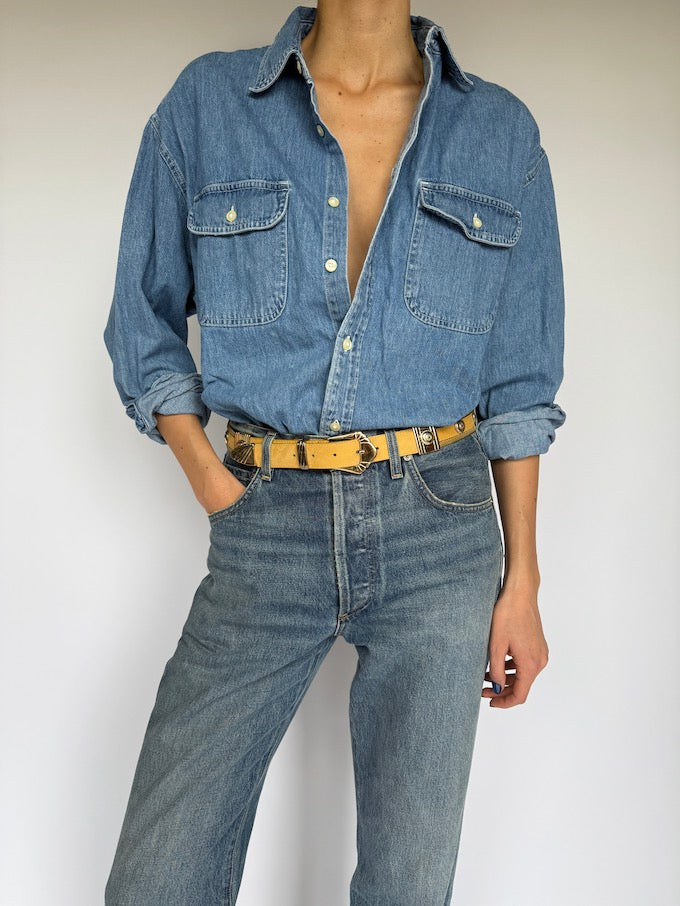 VINTAGE DENIM SHIRT 5895