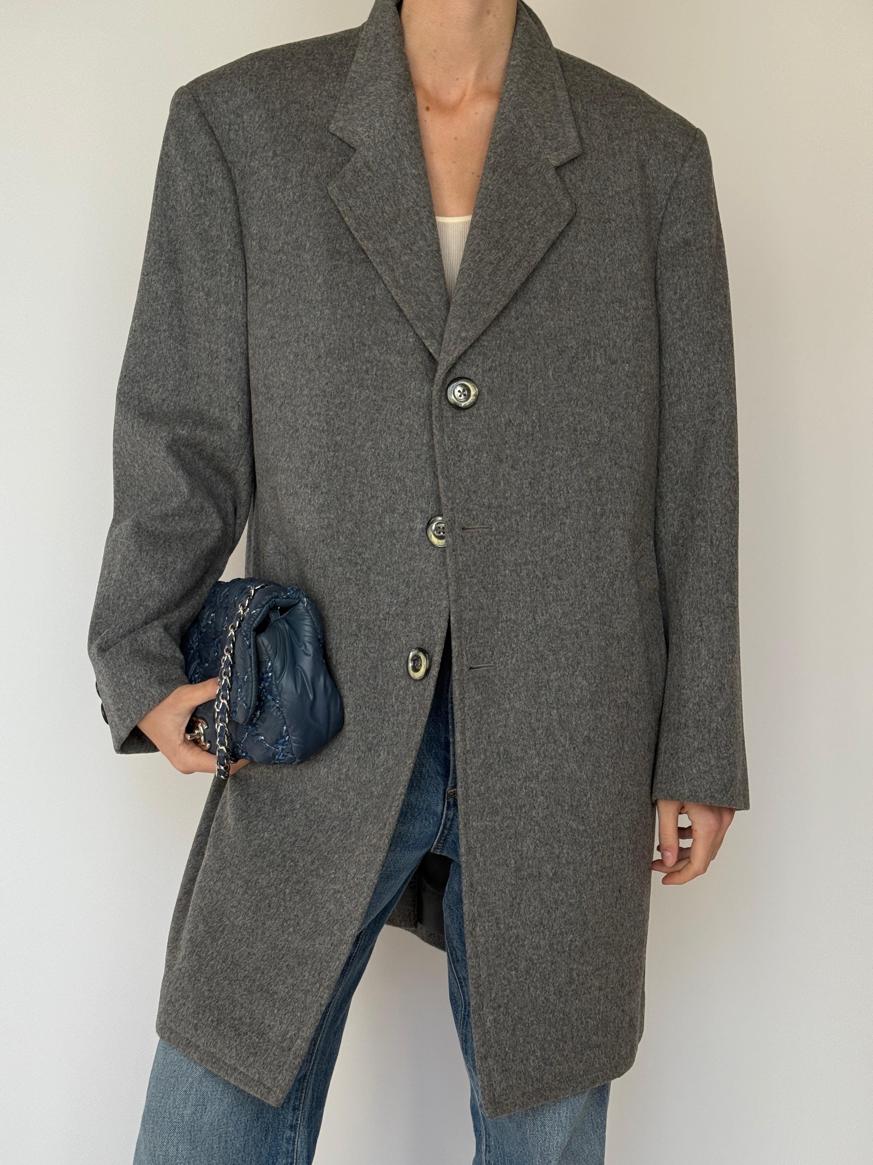 Vintage Coat in Grey