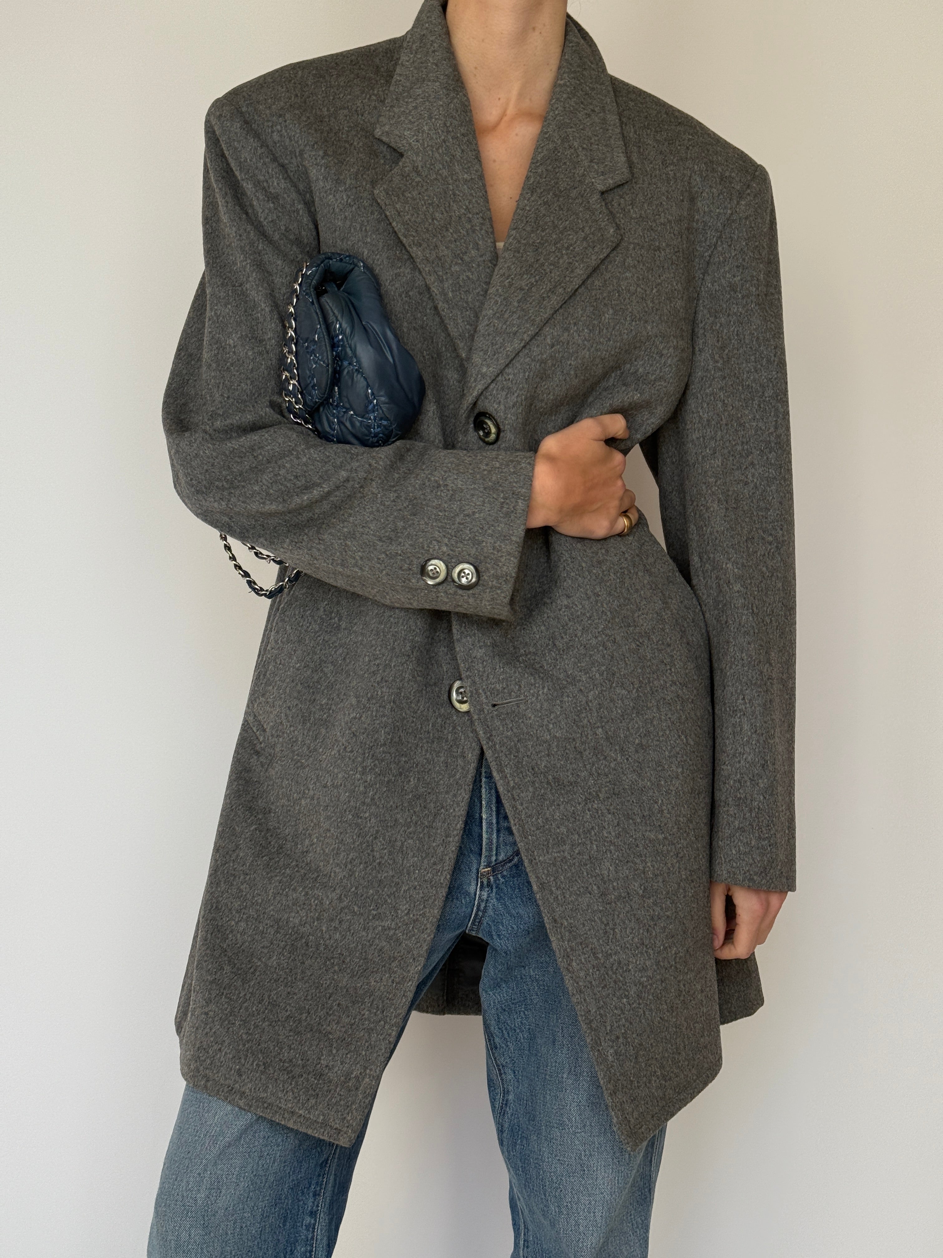 Vintage Coat in Grey