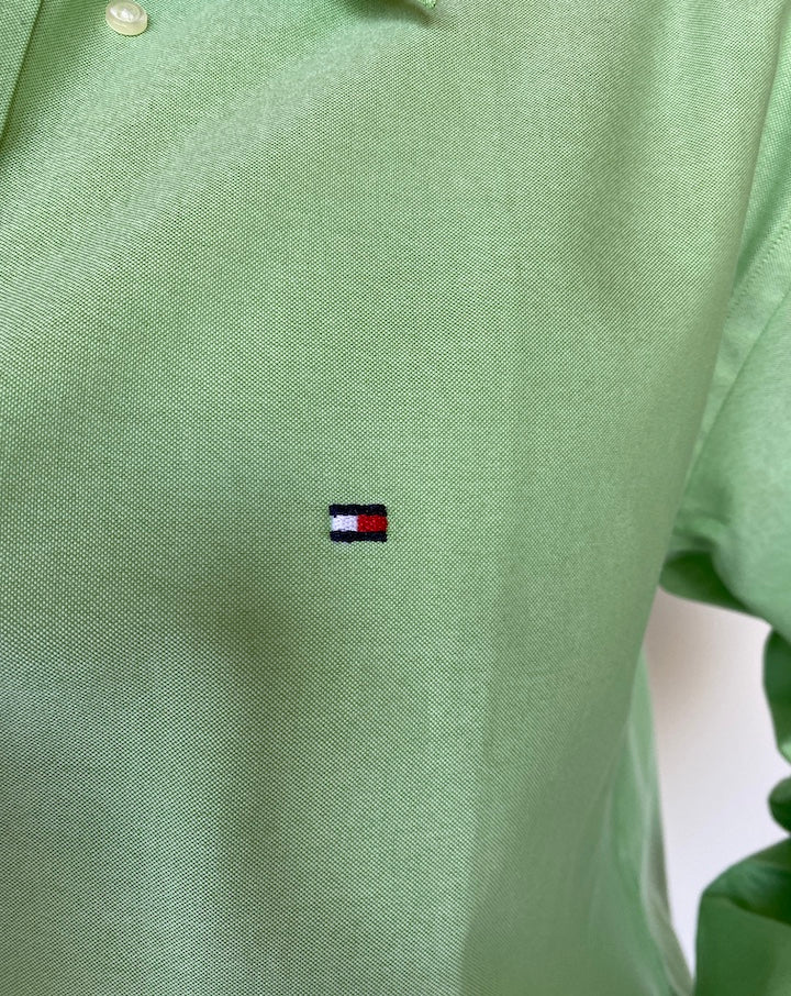 VINTAGE GREEN TOMMY HILFIGER SHIRT 3123