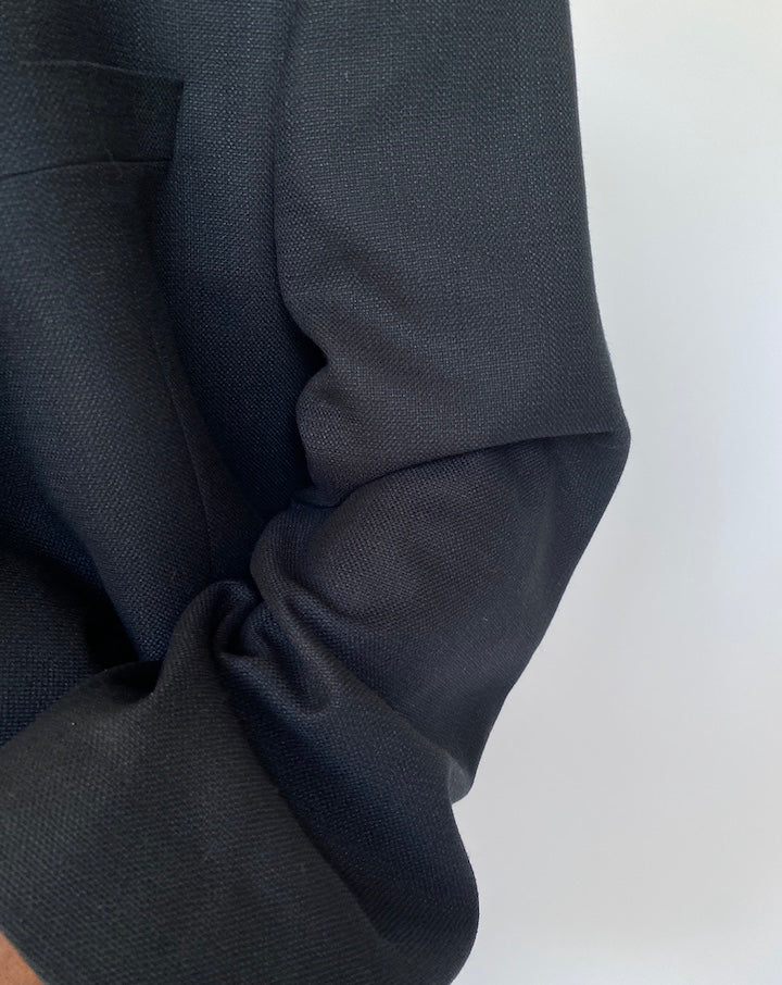 VINTAGE BLACK RALPH LAUREN BLAZER 3580