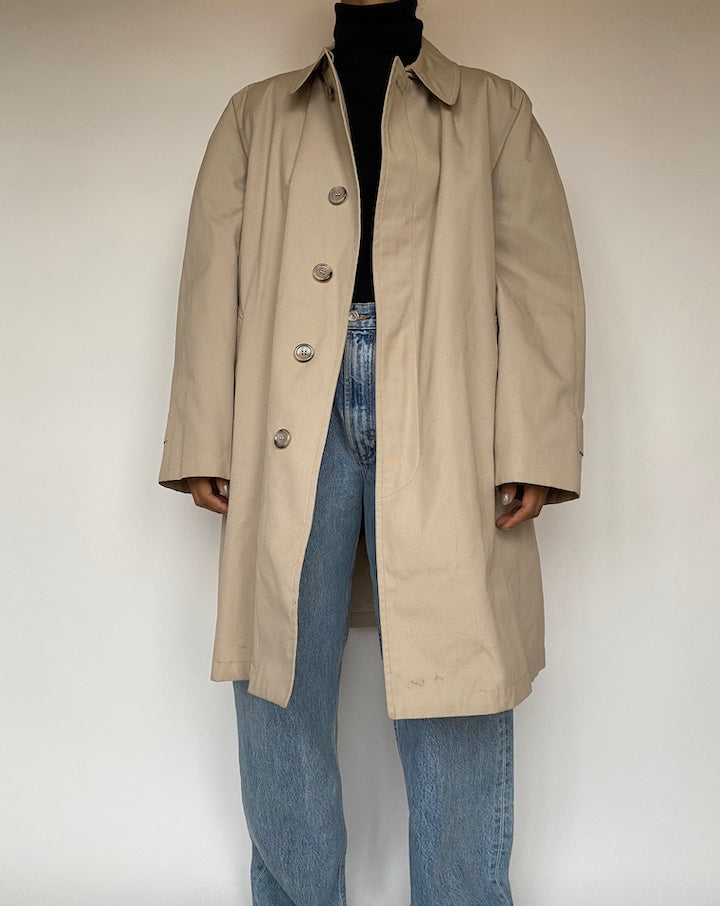 VINTAGE BEIGE LONG COAT 1903