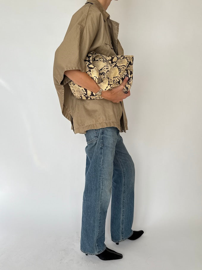 Vintage Khaki Trench Poncho 6468