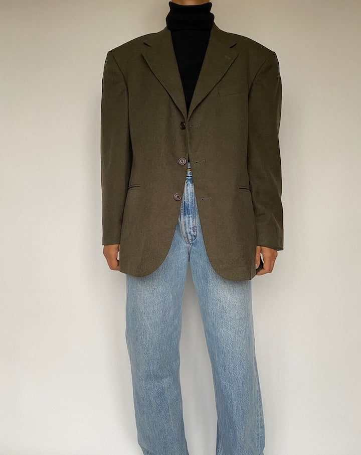 VINTAGE DARK GREEN BLAZER 1909