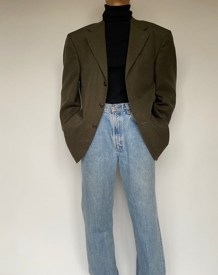 VINTAGE DARK GREEN BLAZER 1909
