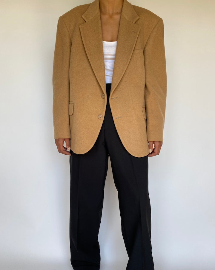 VINTAGE CAMEL COLORED BLAZER 3130