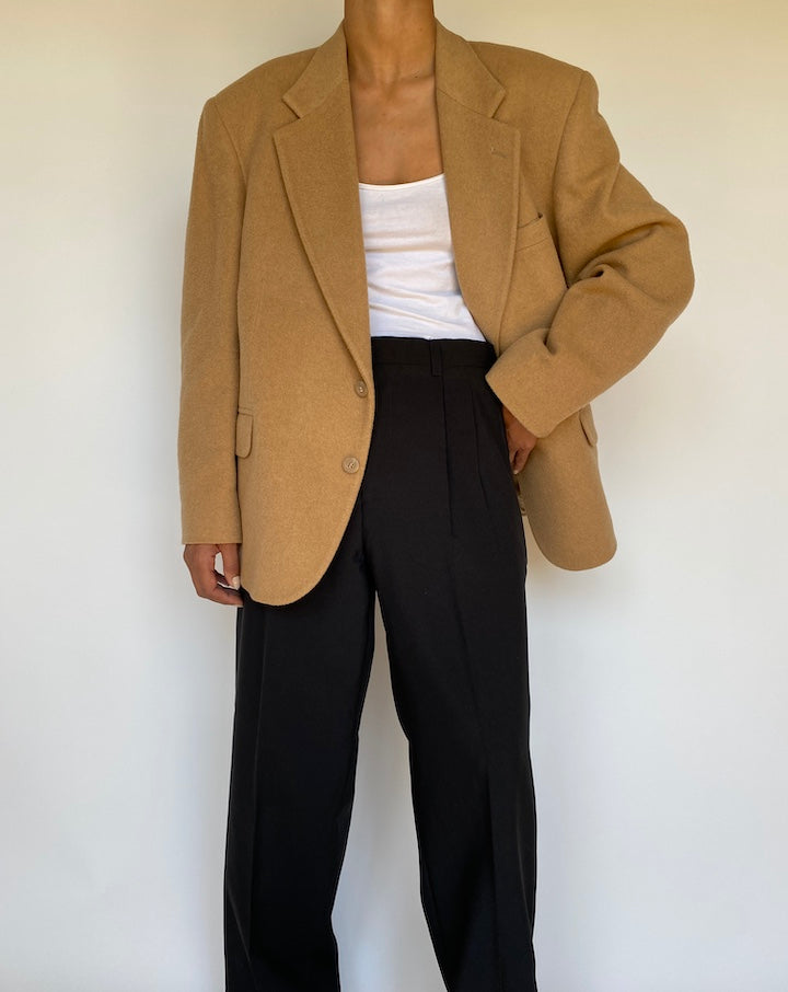 VINTAGE CAMEL COLORED BLAZER 3130