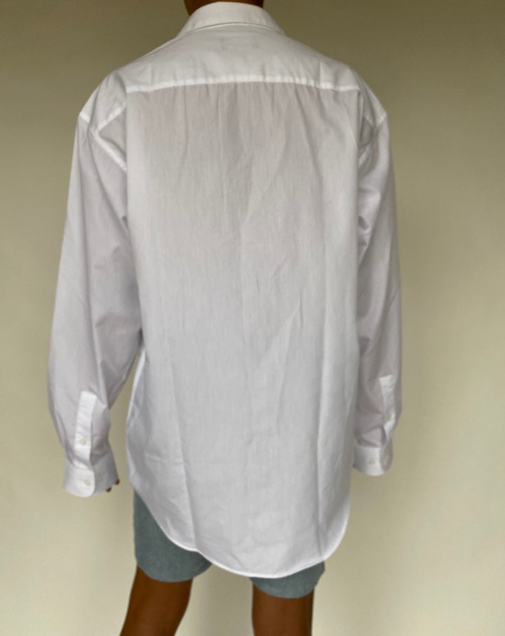 VINTAGE WHITE OVERSIZED SHIRT 777