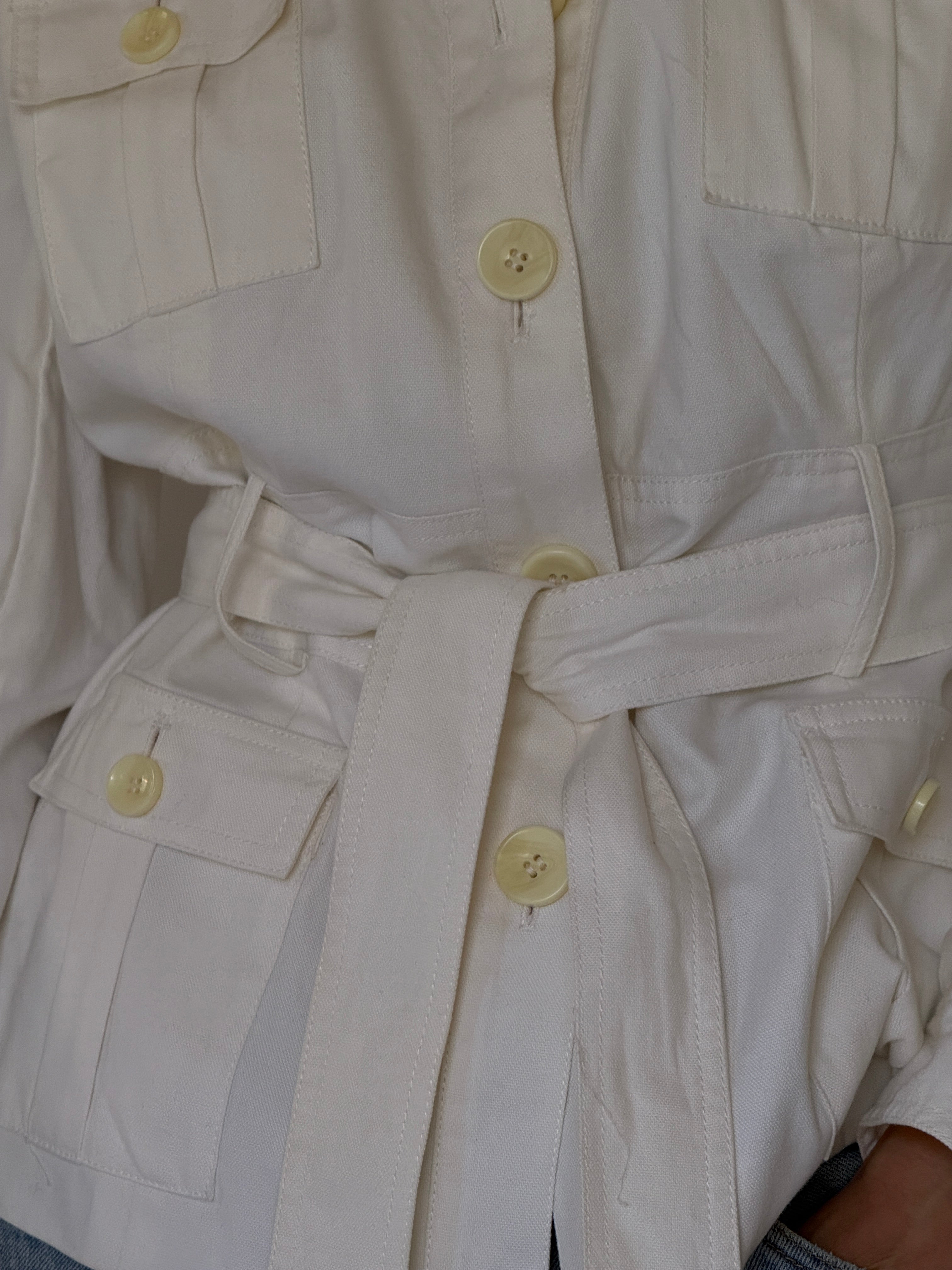 Vintage 100% cotton fabric close-up