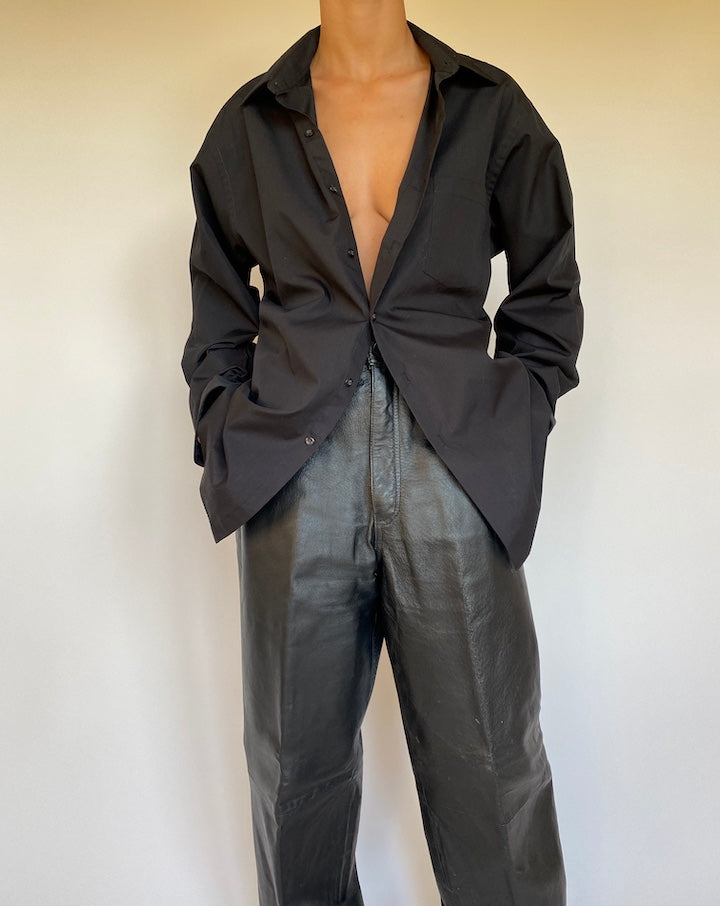 VINTAGE BLACK SHIRT 2659