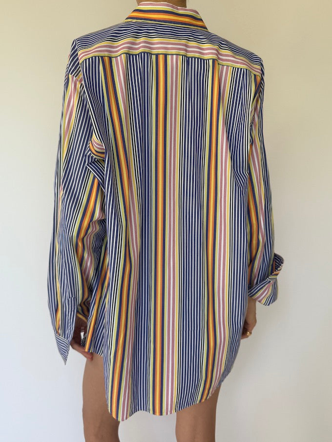 Vintage striped button-up Ralph Lauren shirt 6182