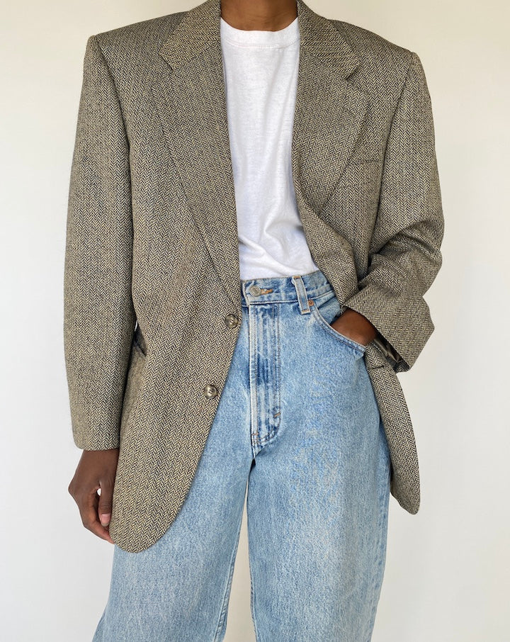 VINTAGE SINGLE-BREASTED BLAZER 4104