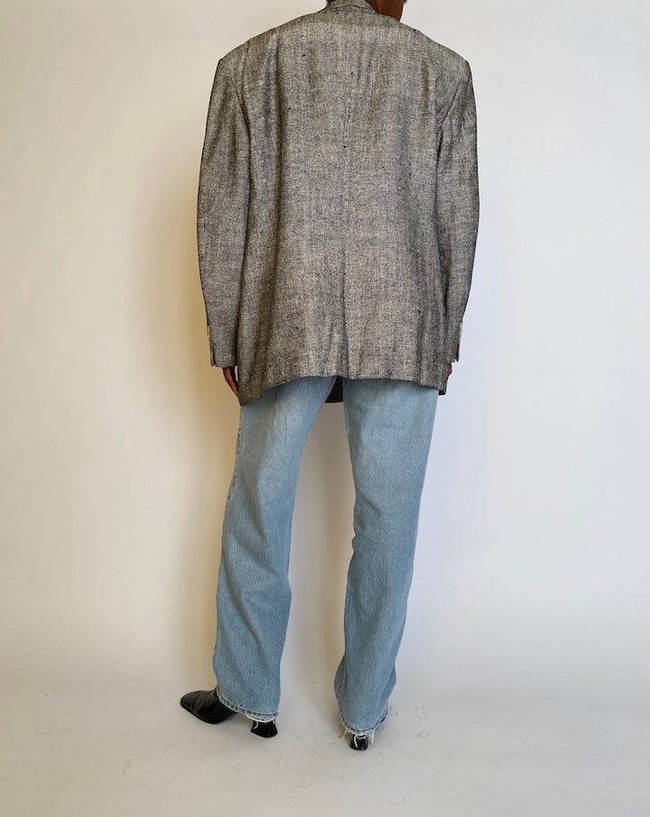 VINTAGE GREY BLAZER 4198