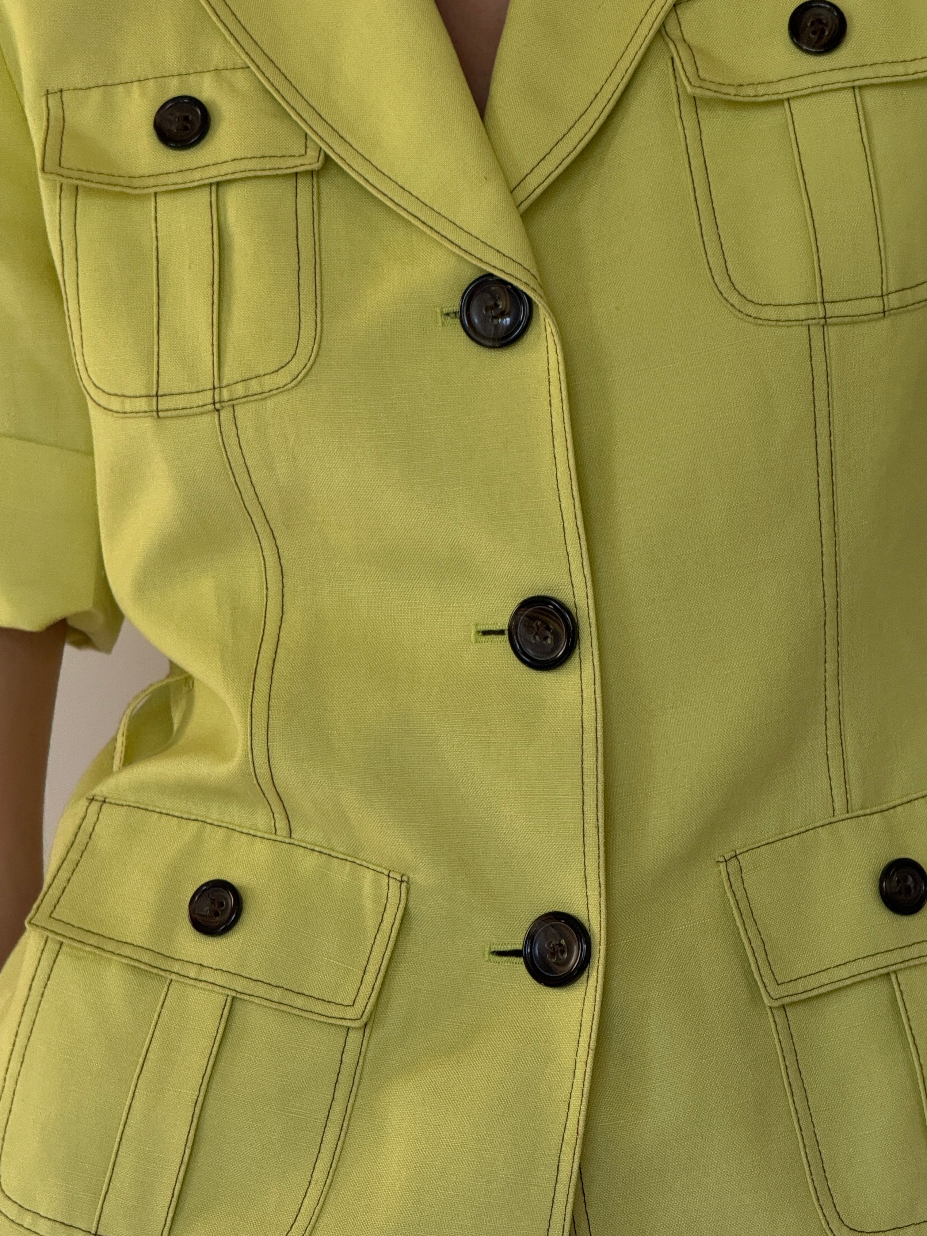 Vintage fabric close-up