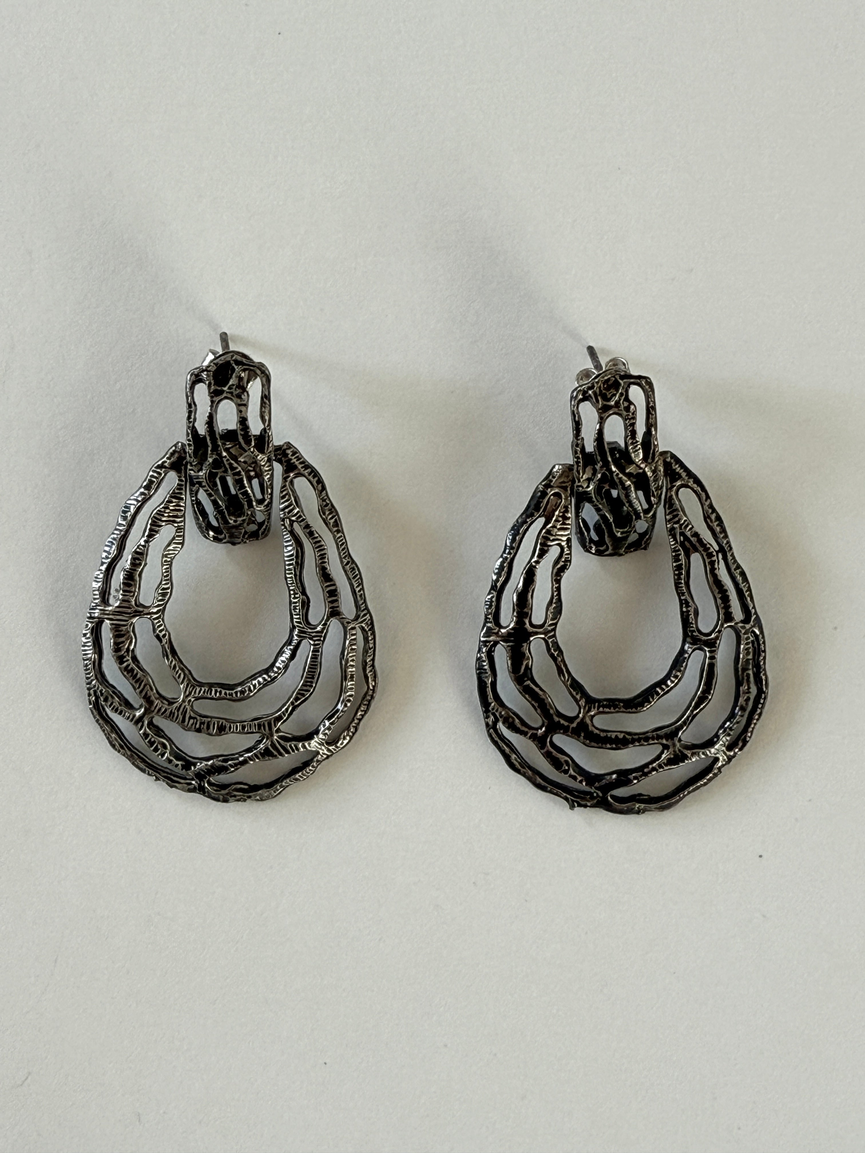 Vintage Sculptural Earrings