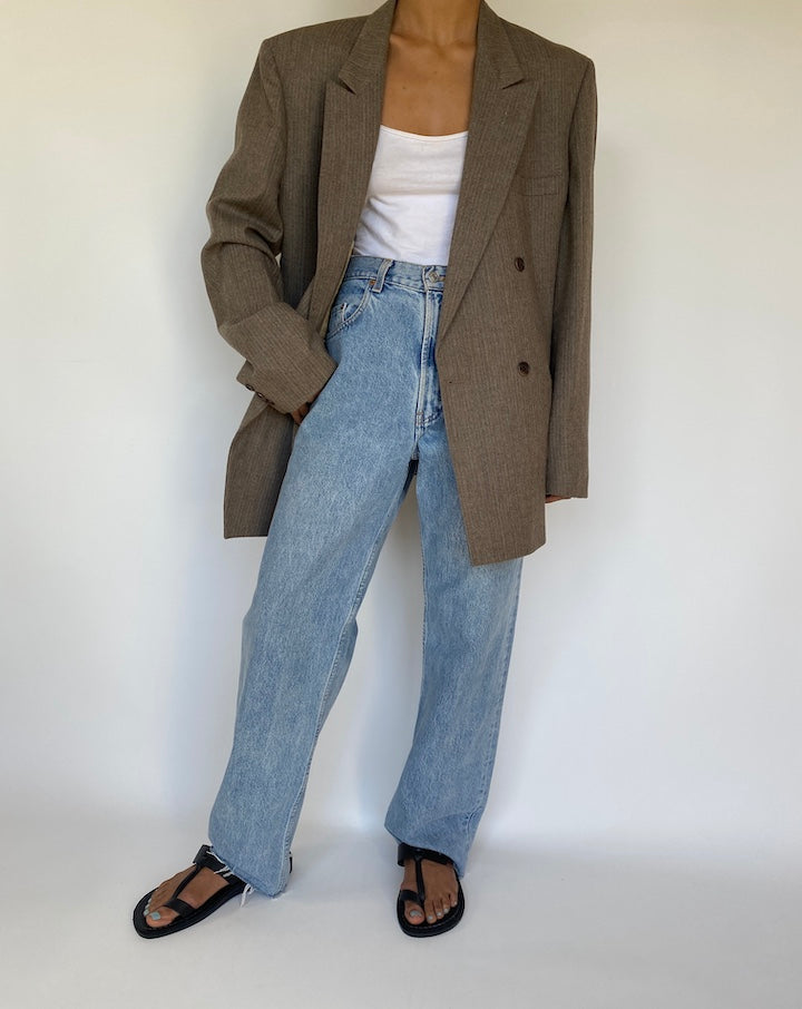 VINTAGE OVERSIZED WOOL BLAZER 3201