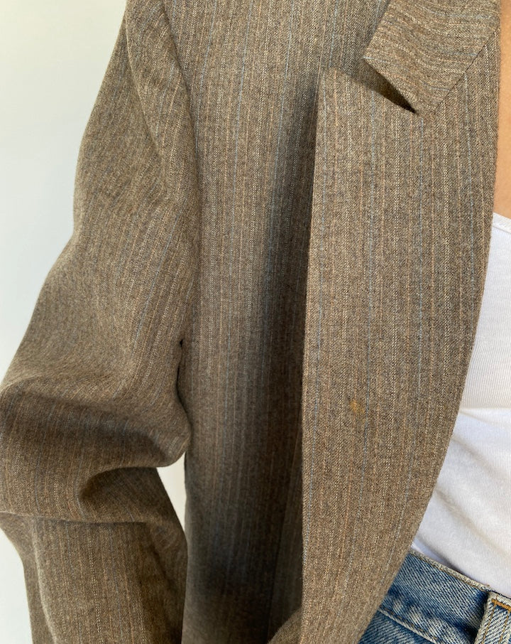 VINTAGE OVERSIZED WOOL BLAZER 3201
