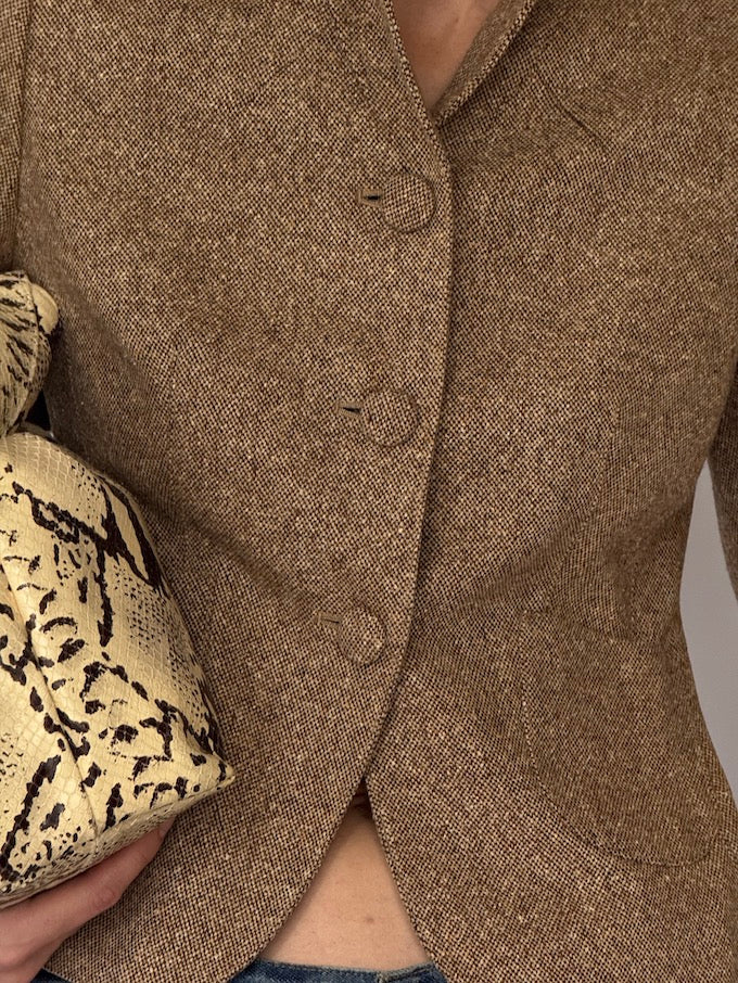 Vintage Tweed Blazer 6552