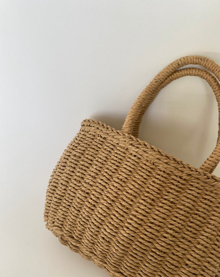 VINTAGE BASKET BAG 4132