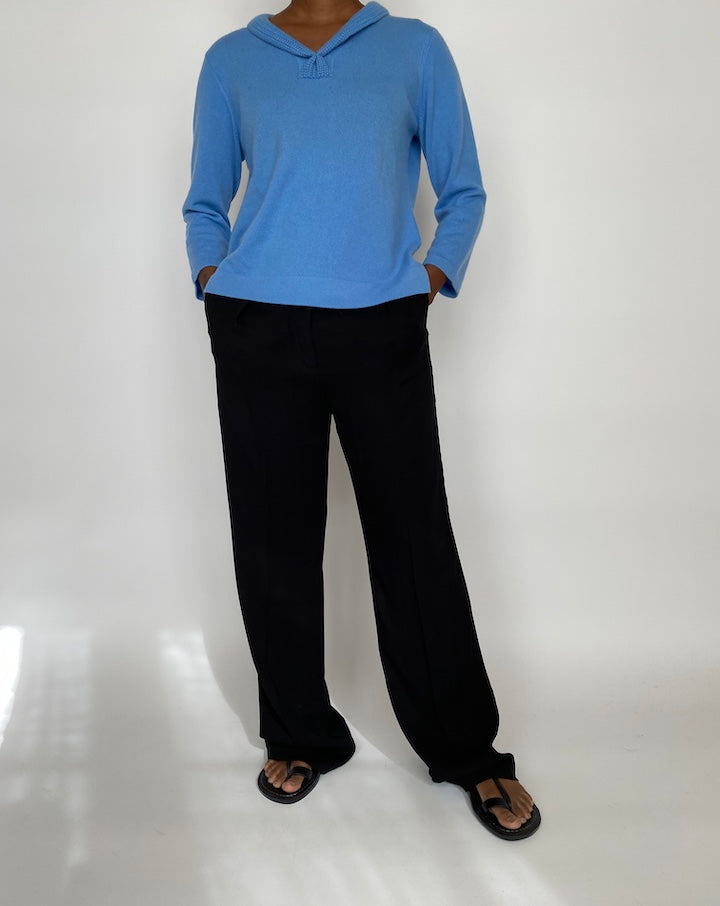 VINTAGE BLUE CASHMERE SWEATER 2026