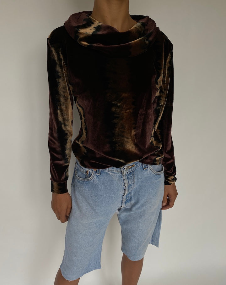 VINTAGE VELVET TOP 813