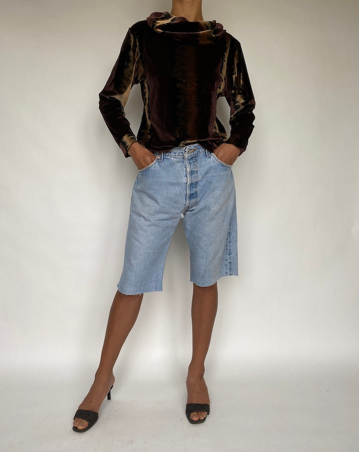 VINTAGE VELVET TOP 813