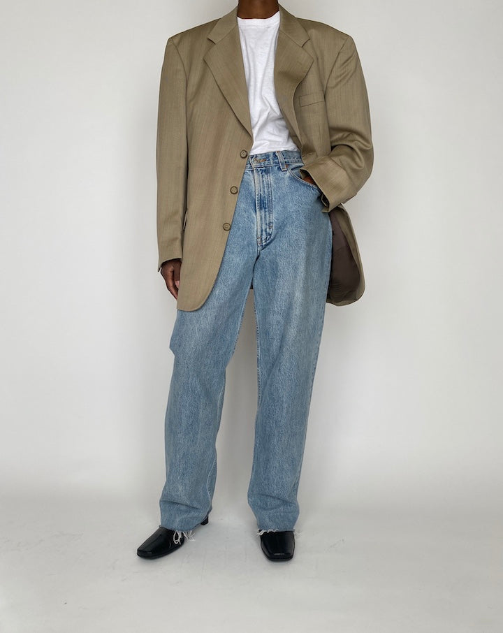 VINTAGE BEIGE BLAZER 4144