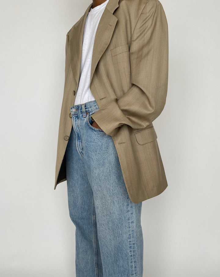 VINTAGE BEIGE BLAZER 4144