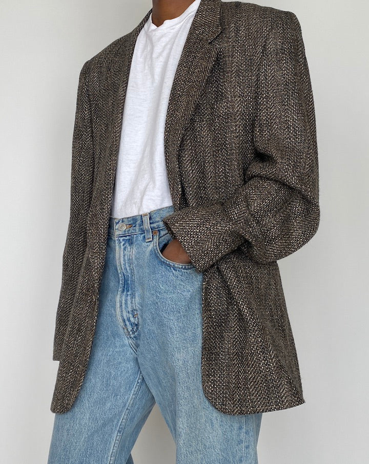 VINTAGE TWEED BLAZER 4145