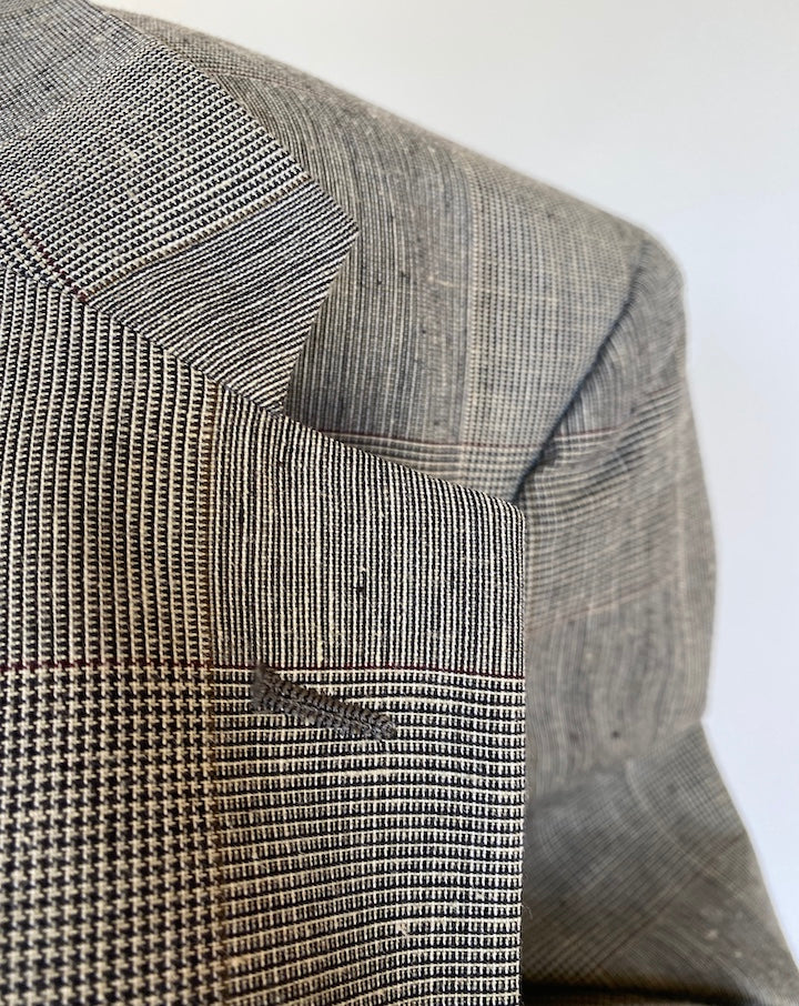 VINTAGE GREY OVERSIZED BLAZER 3220
