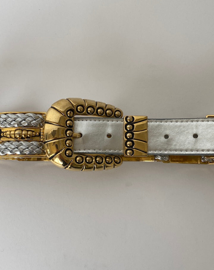 VINTAGE LEATHER BELT 4159