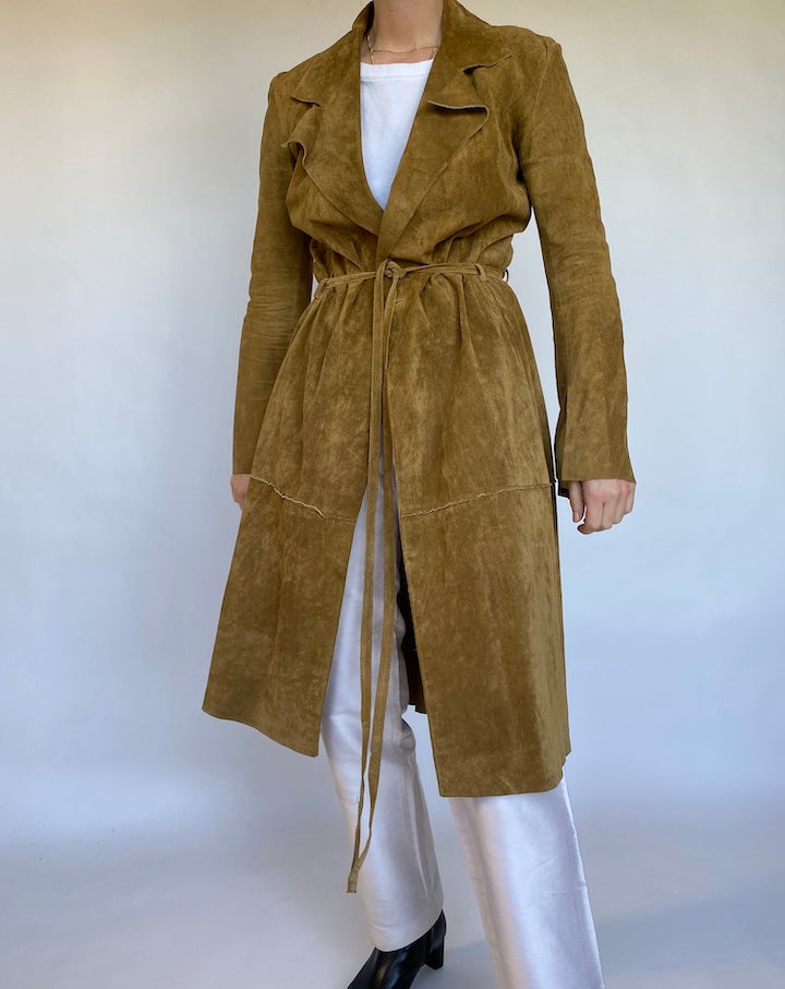 VINTAGE BEAUTIFUL SUEDE COAT 511