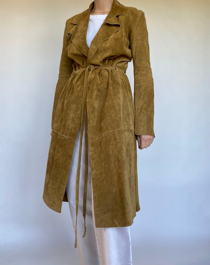 VINTAGE BEAUTIFUL SUEDE COAT 511