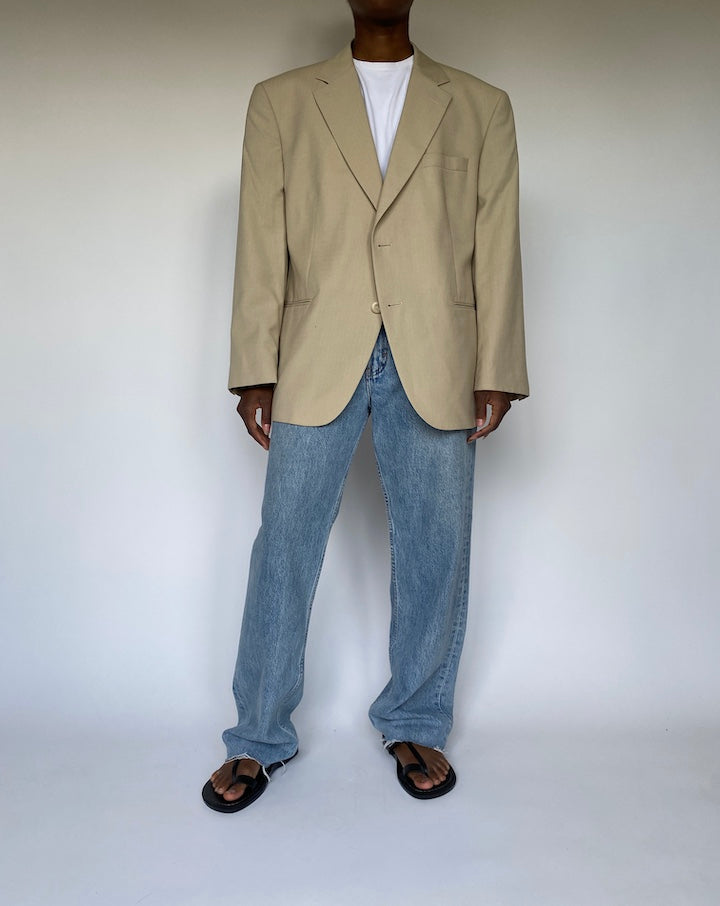 VINTAGE BEIGE BLAZER 3655